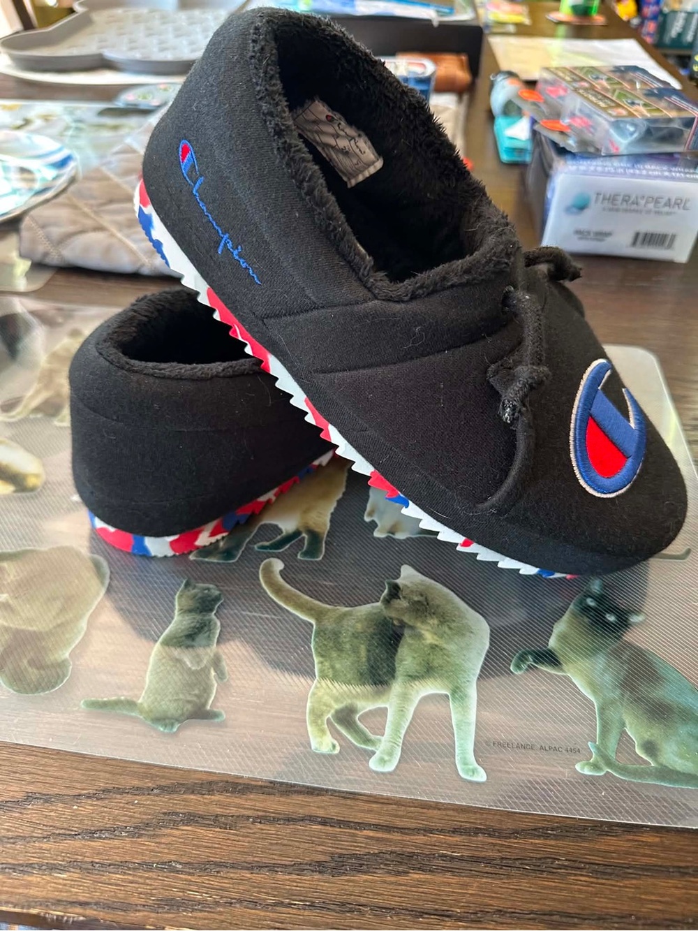 Champion Black Cozy Slip-On Slippers